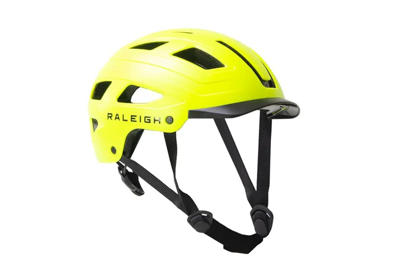 Raleigh Glyde Urban Commuter Cycling helmet Yellow